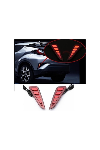 Toyota Uyumlu Chr Arka Sis Lambası Ledli 2016-2019 Arası