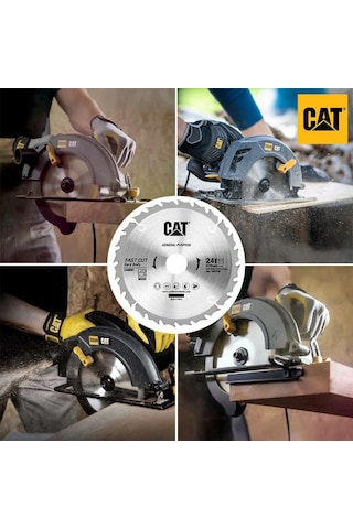 Cat Da08001 184x30mm Ahşap Kesme Elmas, Daire Testere Bıçağı 24 Diş