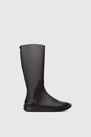 Camper Formiga Black Leather Uzun Kadın Çizme Siyah