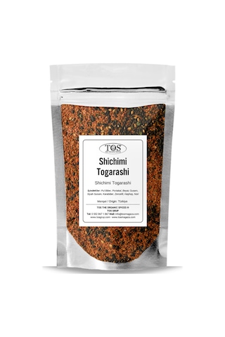 Tos The Organic Spices Shichimi Togarashi 100 G Tos The Organic Spices Shichimi Togarashi 100 G