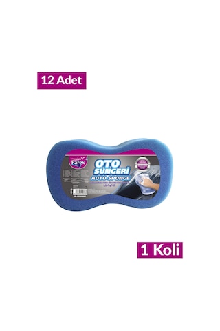 Oto Süngeri 12 Paket 1 Koli