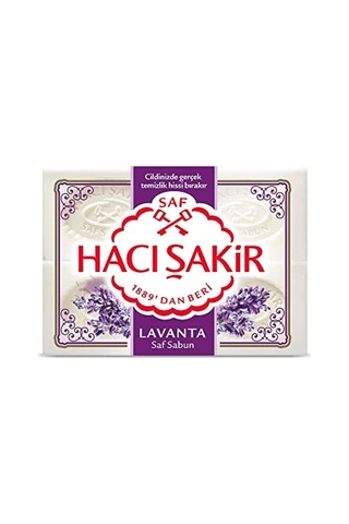 Tukıma Hacı Şakir Lavanta Kalıp Sabun 4 Adet Acı Badem