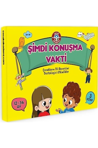 Konuşturan Set 1-3 Yaş Şimdi Konuşma Vakti Seti