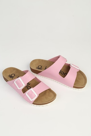 United Colors Of Benetton Benetton Pembe Kadın Terlik Bn-1232-2 Pembe