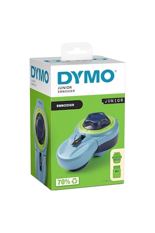 Dymo Junior Etiket Kabartma Aleti, Yetişkinler Ve Çocuklar Tarafından Rahat Kullanım İçin Tasarlanmış Ergonomik E