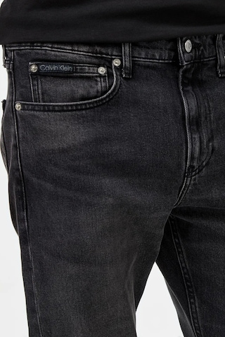 Calvin Klein Men's Slim Taper Jean Erkek Kot Pantolon Siyah Siyah