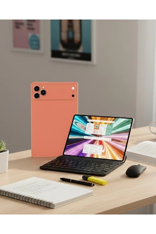 Klavyeli Android Tablet Geniş Hafıza Seçenekleri Ve Ips Ekran