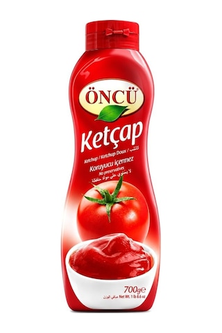 Öncü Ketçap 700 Gr Tatlı X 6 Adet