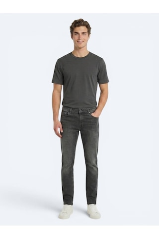 Kip Yeşil Regular Fit Denim %100 Pamuk Pantolon