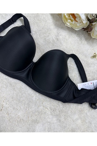 Le Jardin C Cup Balenli Desteksiz Basic Toparlayıcı Sütyen-9720 Siyah