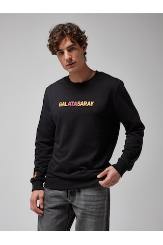 Gsstore Galatasaray Ata Sweatshirt E251277 Siyah