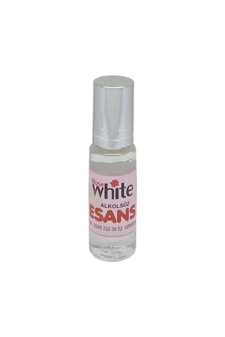 Rose White 5ml. Beyaz Gül Parfüm Esansı 6 Adet Gül