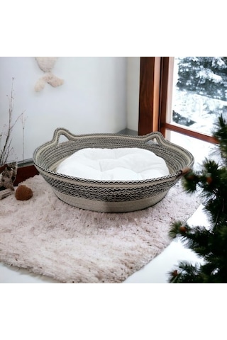 Decohandy Elyaflı Kedi Yatağı 40 CM