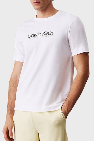Calvin Klein Erkek T-Shirt LVGMS5K183 100 - Beyaz