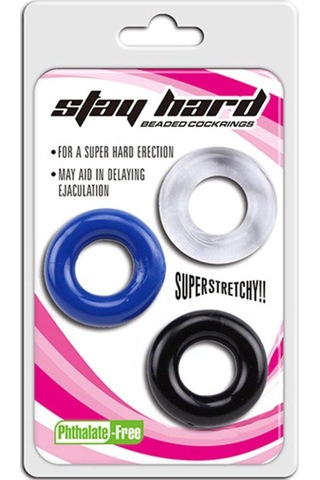 Erotixshop 3'lü Silikon Penis Halkası