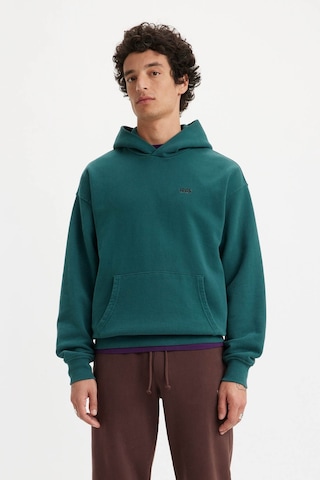 Levi's Levi& 039 S Levı S Gold Tab Hoodıe Deep Sea Yeşil Erkek Sweatshirt 000000000101978621 Yeşil