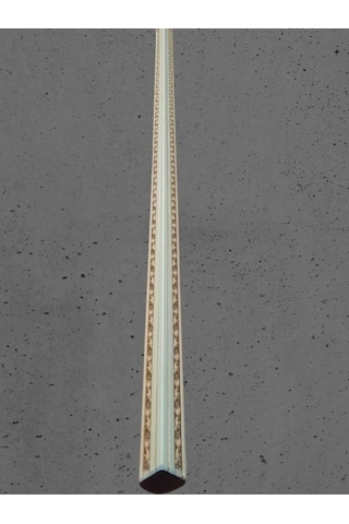 Dekoratif Poliüretan Duvar- Tavan Köşe Profili Çıtası Bronz Renk En:4x4 Cm-boy:100 Cm - Duvar Süsü