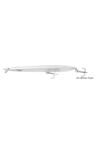 Savage Gear Sandeel Surf Walker 180F Suni Yem - 03-White Flash Savage Gear Sandeel Surf Walker 180F Suni Yem - 03-White Flash