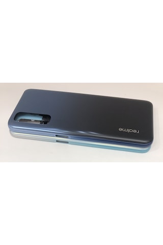 Realme 7 Rmx2151 Kasa Kapak Full - Mavi
