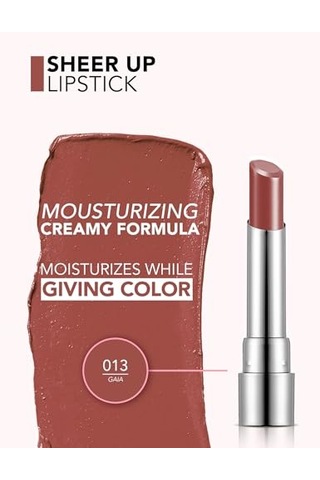 Flormar Nemlendirici Parlak Ruj- Sheer Up Lipstick - 013 Gaia - 8682536012119 00