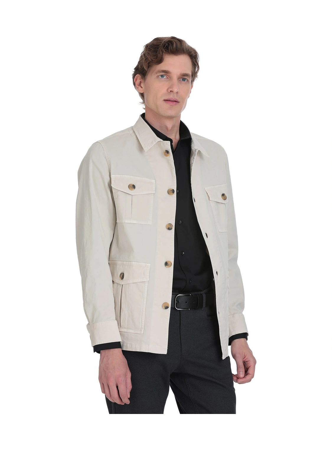 Hatemoğlu Taş Slim Fit Bebe Yaka Baharlık Mont Taş