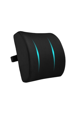 Deva Medikal Ortopedik Sırt Minderi Bel Destek Yastığı Visco Araç Ofis Yastık