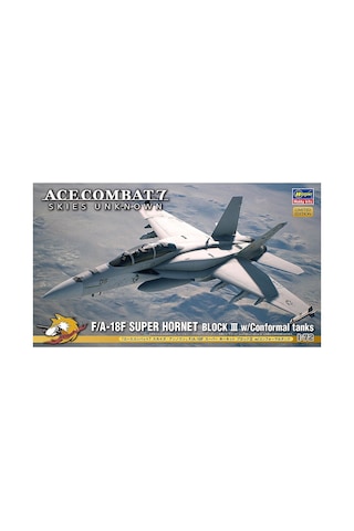Hasegawa Sp644 52444 1/72 Ölçek, F/a-18f Super Hornet Block Iıı, Ace Combat Serisi, Bilim Kurgu Plastik Model Kiti