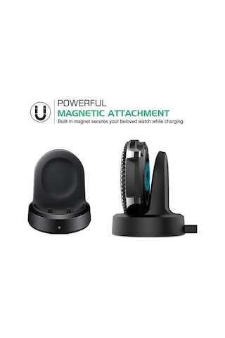 Tongxida Samsung Galaxy Uyumlu Watch 46mm Sm-r800/42mm Sm-r810 Ep-yo805 Kablosuz Şarj Ünitesi, Epilasyon Ve Sağlık Takibi