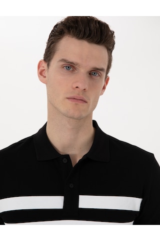 Pierre Cardin Erkek Siyah Tişört 50310154-vr046 Siyah