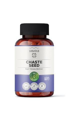 Erbatab Hayıt Ekstresi Chaste Seed 60 Kapsül
