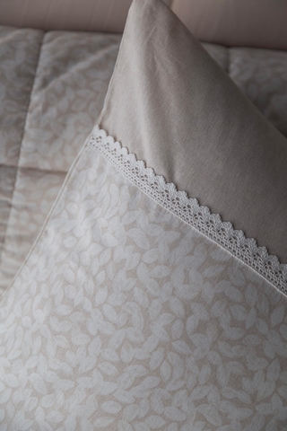 Apricitas Home İnes Bej Çift Kişilik Yatak Örtüsü Takımı Bej