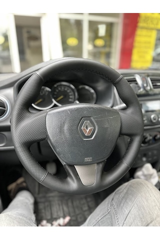 Renault Symbol 2015-2017 Araca Özel Direksiyon Kılıfı Soft Nokta