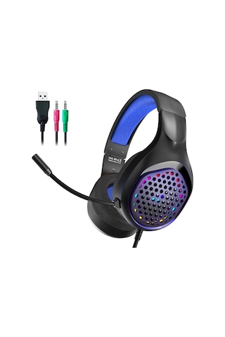 Xmowi R1 Gaming Mikrofonlu Rgb Oyuncu Kulaklığı Pc- Dizüstü Ve Ps4- 5775