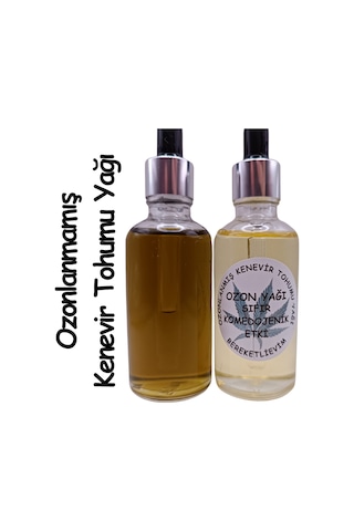 Bereketlievim Ozonlanmış Kenevir Tohumu Yağı 50 ML