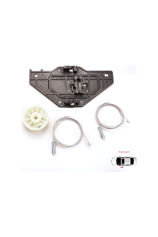 Ön Sol Cam Kriko Set Peugeot Partner Berlingo 2 B9 2008-2018 İçin Standart