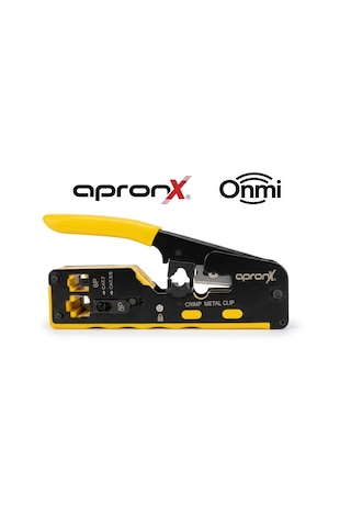 Apronx Apx-cr45 Rj45 Rj11 Yeni Nesil Pense Seti Cat5/cat6/cat7 Yedek Bıçaklı