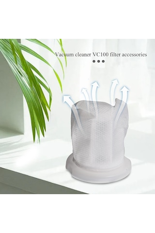 Vorwerk Vc100 Kablosuz Elektrikli Süpürge İçin 4 Adet Filtre Vc100 Kir Filtresi Yedek Filtre