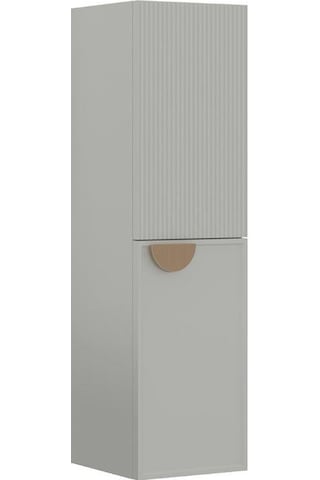 Orka Molino 40 Cm Kaşmir Banyo Çamaşır Boy Dolabı Teak