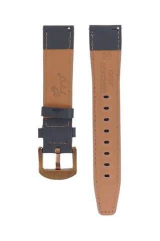 Fro Lw38-43 20 Mm Hakiki Deri Düz Haki Kordon Gold Toka