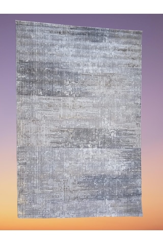 Diamond Halı 25018A Koyu Bej Koyu Bej Model 150*220 Polip Leke Tutmaz Modern Çizgi
