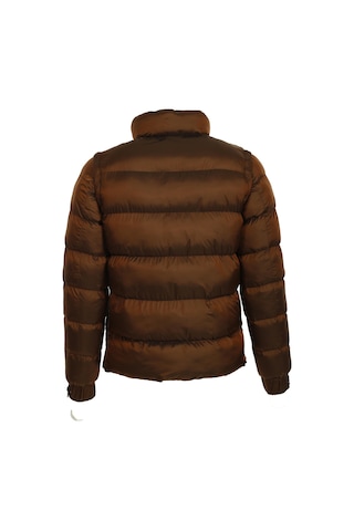 Erkek Kiremit Termo Dolumlu Two Tone Rüzgar Ve Su Itici Slim Fit Mont Ncs Jeans 4990-Kiremit