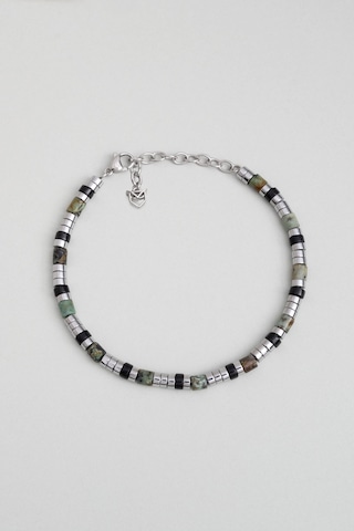 Poseidon 21 Cm Çelik Erkek Bileklik Gri