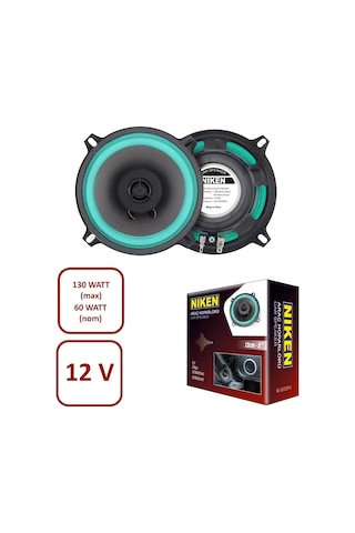Niken 5" 4 Ohm 130 W Araç Hoparlörü 13 CM - 1 Adet