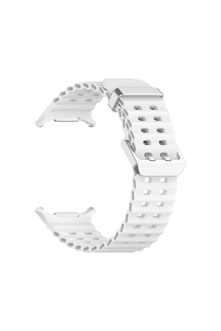 Samsung Galaxy Uyumlu Watch Ultra 47mm Kordon Ocean Silikon Kordon 118