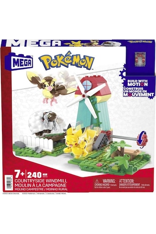 Mega Construx Pokemon Yel Değirmeni Kasabası Seti HKT21