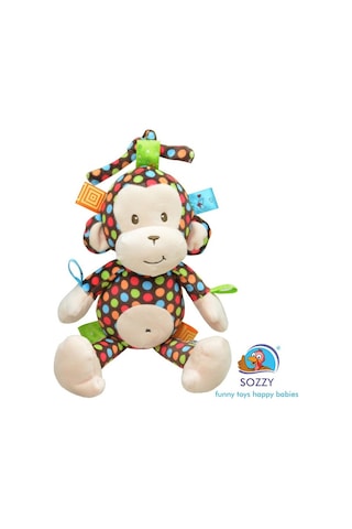 Sozzy Renkli Maymunum  Oyuncak Çok Renkli
