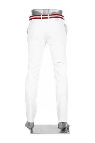 Alberto Ian 3xdry Cooler Slim Fit Erkek Pantolonu Whıte 100