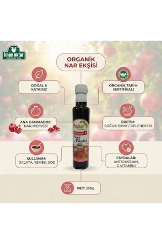 Organik Nar Ekşisi 350g