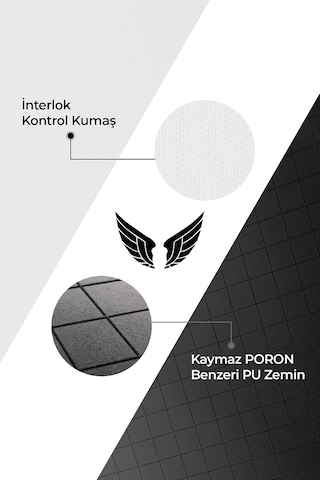 Classic - Gaming Oyuncu Gamer Mouse Pad, Kaymaz Taban Büyük Boy Large Ofis Tipi Mouse Ped, Fare Altlığı, Düz Masa