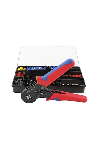 Senbang 1200 Parça Pabuç Sıkma Pensesi Seti 0.25-10 Mm² Kablo Yüksük Pabuç Krimp Pensesi Ferrül Terminal Seti